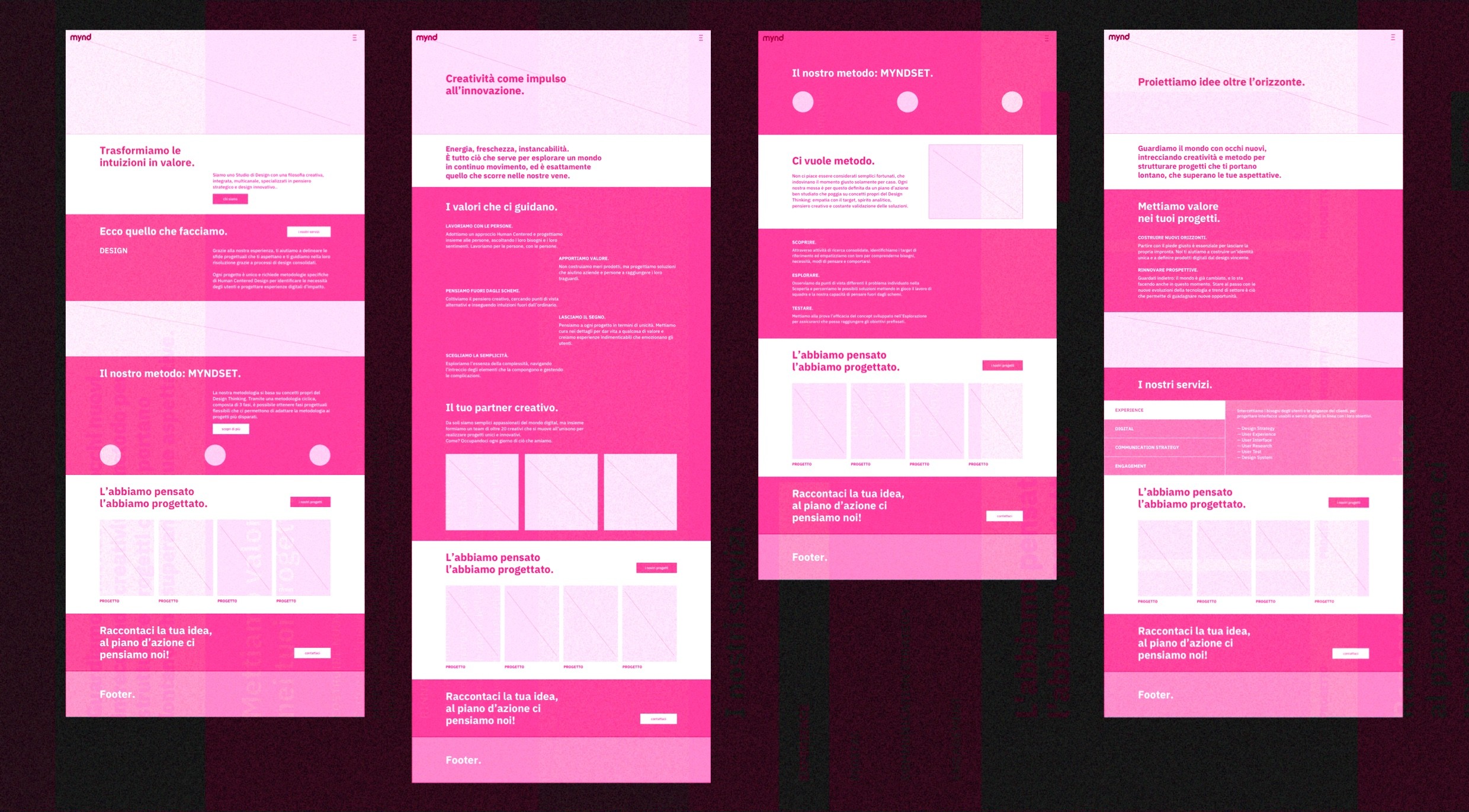 Stationery design of letterhead and business cards for the company Anders on top of a blurred photo of a house interior.